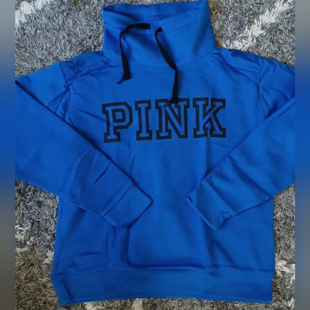 PINK everyday lounge cowl neck pullover